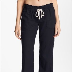 Roxy black beach pants